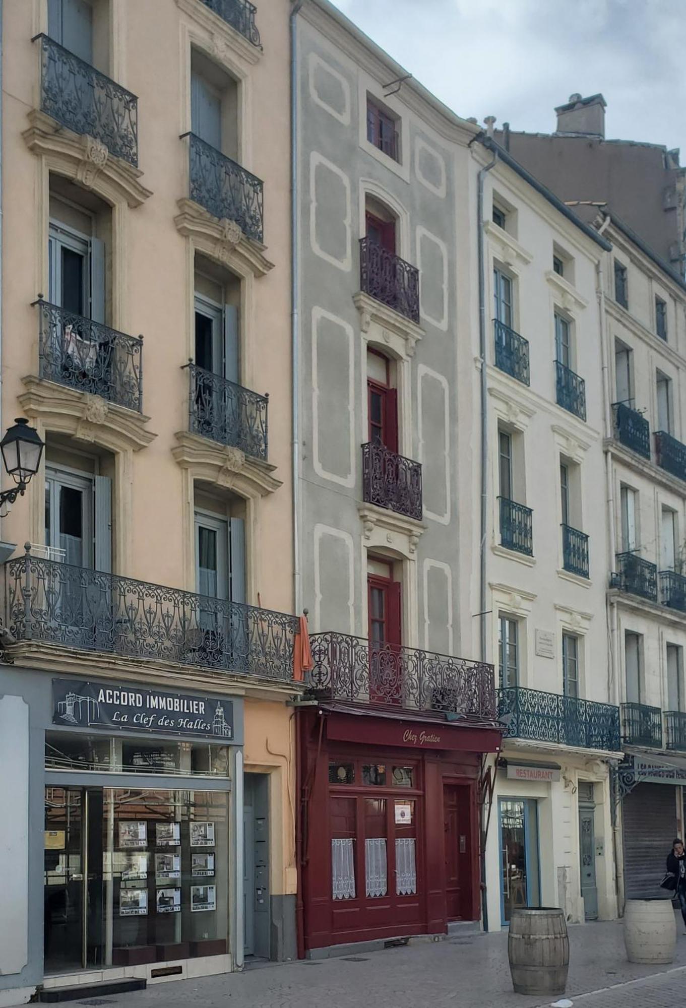 Le Patio, Climatisation Terrasse Wi-Fi Netflix 15 Mn Coeur De Ville Béziers Dış mekan fotoğraf